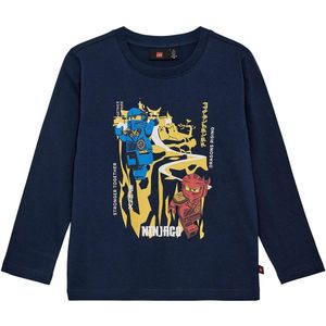 LEGO® Wear Ninjago Blouse - LwTaffy - Donkerblauw - LEGO® Wear - 4 jaar (104) - Shirts