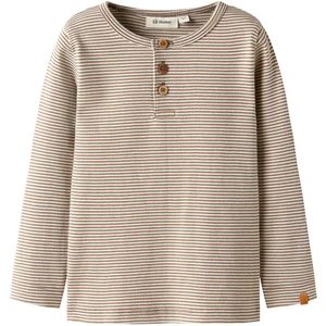 Lil Atelier Blouse - NmmOhio - Slijm - Tortelduif/Sepia Tint - Lil Atelier - 5 jaar (110) - Shirts