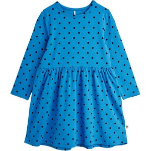 Mini Rodini Jurk - Polka Dots - Blauw - Mini Rodini - 4-5 jaar (104-110) - Jurk