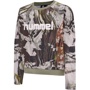 Hummel Teens Sweatshirt - hmlFilli - Roze Camo - Hummel - 12 jaar (152) - Sweatshirt