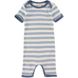 Smallstuff Zomerromper - Striped - Denim/White - Smallstuff - 62 - Zomer Rompers