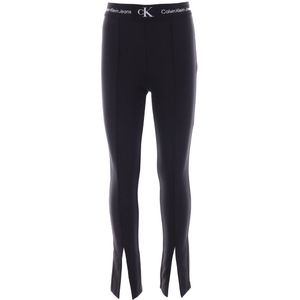 Calvin Klein Broek - Punto Tape-gleuf - Zwart - Calvin Klein - 12 jaar (152) - Broeken - Katoen