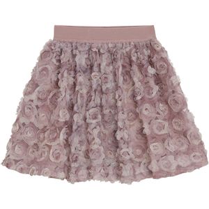 Minymo Tule Rok - Woodrose m. Bloemen - Minymo - 4 jaar (104) - Rok