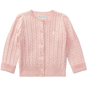 Polo Ralph Lauren Cardigan - Gebreid - Core Aanvullen - Roze - Polo Ralph Lauren - 2 jaar (92) - Cardigan