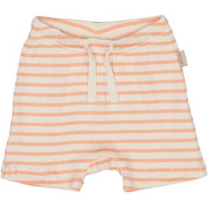 Petit Piao Shorts - Modaal Striped - Peach Niets/Eggnog - Petit Piao - 62 - Shorts