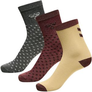 Hummel Sokken - hmlBeta - 3-pack - Chocolate Truffel - Hummel - 24/27 - Sokken
