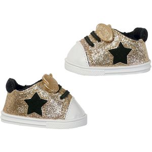 Baby Born Sneakers - 43 cm - Goud - BABY born - OneSize - Poppentoebehoren