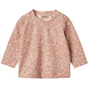 Wheat Blouse - Manna - Rose Dust Flower Weide - Wheat - 1 jaar (80) - Shirts