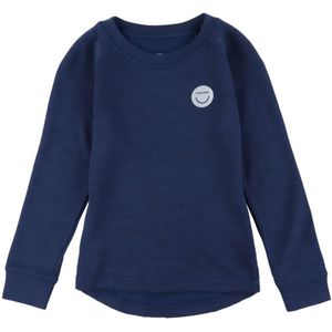 Viking Blouse - Wol/Viscose - Soft Basislaag Merinowol - Navy - Viking - 3 jaar (98) - Shirts