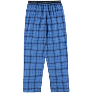 Tommy Hilfiger Broek - Tonaal Deken Blue m. Ruiten - Tommy Hilfiger - 10-12 jaar (140-152) - Broeken - Katoen