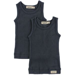 MarMar Onderhemden - 2-pack - Navy - MarMar - 68 - Onderhemd