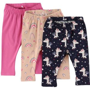 Name It Leggings - NbfDidina - 3-pack - Ibis Rose - Name It - 62 - Leggings