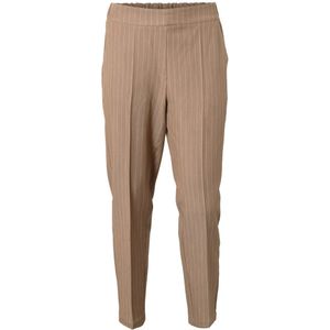 Hound Broek - Klasse - Bruin m. Strepe - Hound - 8 jaar (128) - Broeken - Katoen