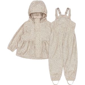 Konges Sløjd Regenkleding m. Bretellen/Fleece - PU - Rainy Palme - Konges Sløjd - 2 jaar (92) - Regenkleding