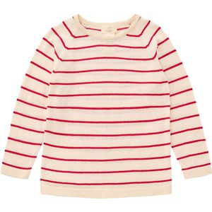 Copenhagen Colors Blouse - Gebreid - Cream/Dusty Rose/Barry Kam - Copenhagen Colors - 7 jaar (122) - Shirts