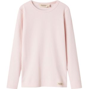MarMar Blouse - Rib - Plain - Noos - Roze - MarMar - 1 jaar (80) - Shirts