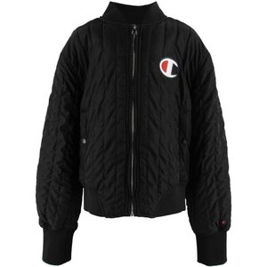 Champion Fashion Bomber Jack - Zwart m. Logo - Champion - 16-18 jaar (176-188) - Zomerjas