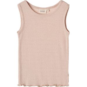 Wheat Onderhemd - Wol/Zijde - Iggy - Pale Lilac m. Pointelle - Wheat - 2 jaar (92) - Onderhemd