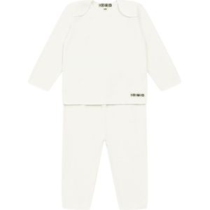 Bonton Set - Fleece Trui/Fleecebroek - Crème - Bonton - 1½ jaar (86) - Fleece Jas