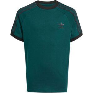 adidas Originals - 3 STRIPE TEE - T-shirt - Aurora Ivy - Drie-strepen shirt voor Kinderen