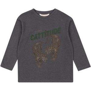 Konges Sløjd Blouse - Katoen/Linnen - Era - Cattitude - Konges Sløjd - 2 jaar (92) - Shirts