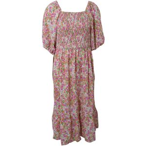 Hound Jurk - Bladerdeeg - Oranje - Hound - 8 jaar (128) - Jurk