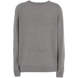 Emporio Armani Blouse - Viscose/Wol - Grijs Gevlekt m. Navy - Emporio Armani - 14 jaar (164) - Shirts