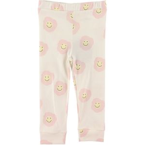 Stella McCartney Kids Leggings - Wit/Roze m. Bloemen - Stella McCartney Kids - 12 mnd - Leggings