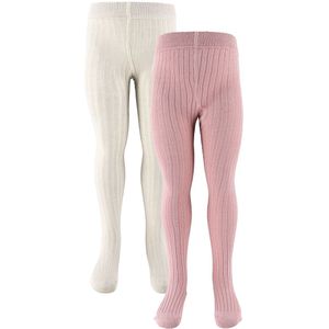 Minymo Panty's - 2-pack - Rib - Ash Rose - Minymo - 104/110 - Panty's