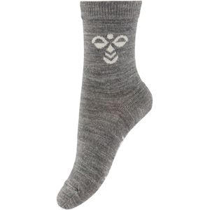 Hummel Sokken - Wol - hmlJr - Grijs Gevlekt - Hummel - 24/27 - Sokken