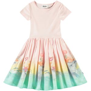Molo Jurk - Rib - Cissa - Wave Springende m. Dolfijnen - Molo - 3-4 jaar (98-104) - Jurk