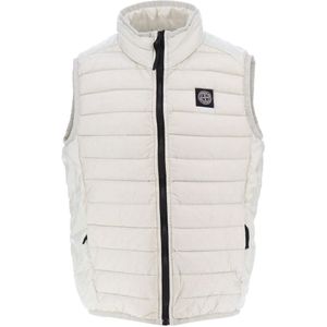 Stone Island Donsvest - Pearl Grey - Stone Island - 8 jaar (128) - Donsvest