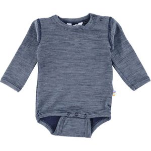 Joha Romper L/æ - Wol - Blauw - Joha - 50 - Romper L/S