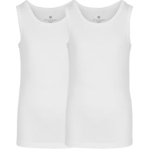JBS Onderhemd - 2-pack - Bamboe - Wit - JBS - 3-4 jaar (98-104) - Onderhemd