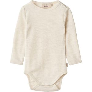 Wheat - Lucca - Romper L/æ - Eierschaalmelange - Wol