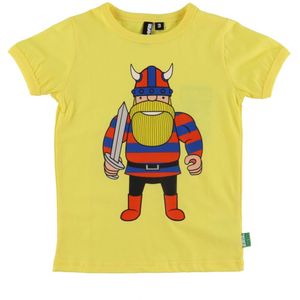 Danefæ T-Shirt - Danerainbow - Helder Yellow Erik Je vriend - Danefæ - 2 jaar (92) - T-Shirts