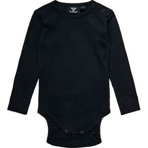 Hummel Romper l/s - Rib - hmlRene - Zwart - Hummel - 56 - Romper L/S