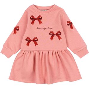 Konges Sløjd Sweatjurk - Lou Bow - Strawberry Ice - Konges Sløjd - 1½ jaar (86) - Jurk