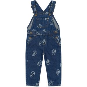 The New Siblings Tuinbroek - TnstProsper - Medium+ Blue Denim - The New - 1 jaar (80) - Tuinbroek