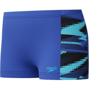 Speedo Zwemslips - HyperBoom-paneel - Blauw m. Print - Speedo - 11-12 jaar (146-152) - Badmode