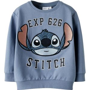 Name It Sweatshirt - NmmOnur - Stitch - Vuursteen Stone - Name It - 5 jaar (110) - Sweatshirt