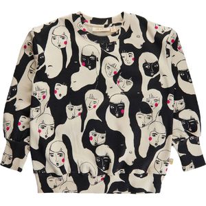 Soft Gallery Sweatshirt - SgEllesse - Mist - Soft Gallery - 5 jaar (110) - Sweatshirt