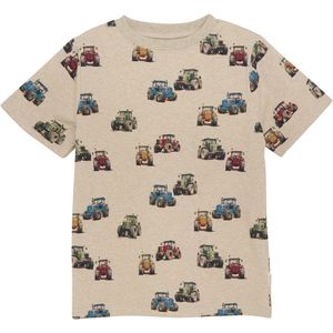Minymo T-Shirt - Beige Melange - Minymo - 6 jaar (116) - T-Shirts