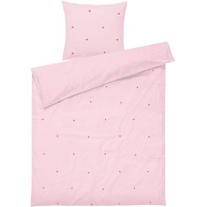 Juna Beddengoed - Daisy - Junior - Roze/Rood - Juna - Julinor - Beddengoed - Junior
