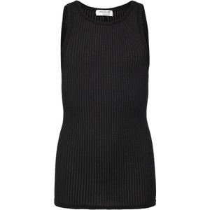 Rosemunde Top - Rib - Bakoe - Zwart - Rosemunde - 8 jaar (128) - Tanktop
