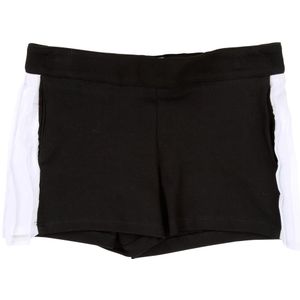 Karl Lagerfeld Shorts - Zwart/Wit m. Rushes - Karl Lagerfeld - 10 jaar (140) - Shorts