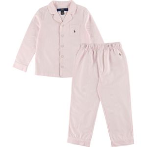 Polo Ralph Lauren Pyjama set - Oxford - Bad Roze/White Striped - Polo Ralph Lauren Acc - 12 jaar (152) - Pyjama - Tweedelig