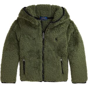 Polo Ralph Lauren Fleece Jas - Olive - Polo Ralph Lauren - 6 jaar (116) - Fleece Jas