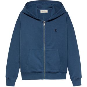Calvin Klein Cardigan - Terugcontrole Mono - Vlag Blue - Calvin Klein - 8 jaar (128) - Cardigan
