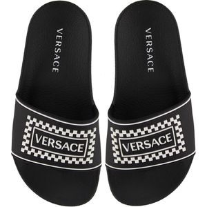 Versace Badslippers - Zwart m. Logo - Versace - 31/32 - Badslippers